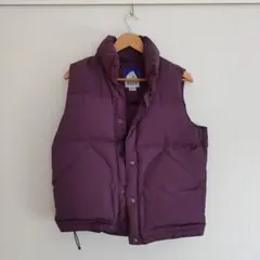 SIERRA DESIGNS パープル ダウンベスト S/M