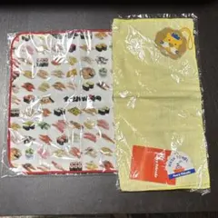 金沢うまいもん寿司のハンカチ・ファンシーフレンズのハンカチ