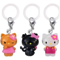 ハローキティ　めじるしアクセサリー　小悪魔　お花　日焼け　セット