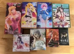 プライズ美少女系フィギュア8点まとめ売り