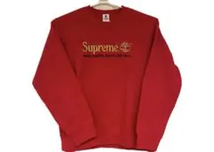 あ*ん様 期間限定　SUPREME × Timberland Crewnek Supreme × TIMBERLAND ティンバーランド スウェット CREW NECK SWEAT