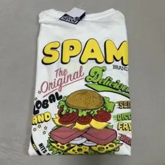 大きいサイズ 沖縄 SPAM スパムTシャツ ホワイト