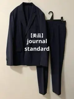 【美品】journal standard セットアップ　ネイビー