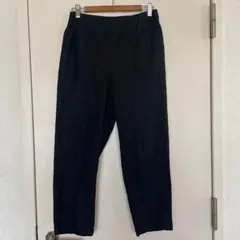 リブインコンフォート　麻綿混テーパードパンツ