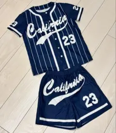 ベースボールシャツ セットアップ