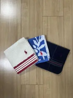 POLO RALPH LAUREN タオルハンカチ 3枚セットのサムネイル