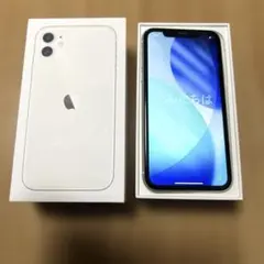 Apple iPhone11 64GB ホワイト 本体　SIMフリー　美品