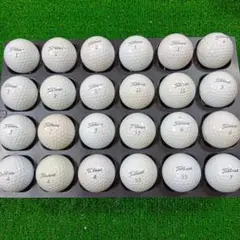 ⑤送料込み タイトリスト PRO V1 ロストボール24球セット - メルカリ