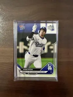 大谷翔平 2025年 第1号HR 東京シリーズ topps now
