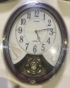 CITIZEN 電波時計 振り子時計 インテリア