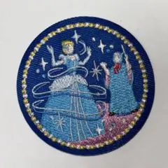 刺繍缶バッジ ディズニー第2弾 シンデレラ