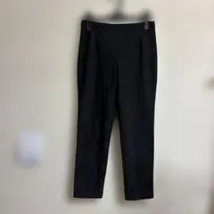 コムサマチュア　ダークグレー スリムフィットパンツ