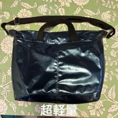 JACK GOMME ショルダーバッグ 2WAY メタリックブルー　超軽量のサムネイル