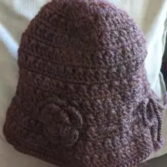 手編みニット帽