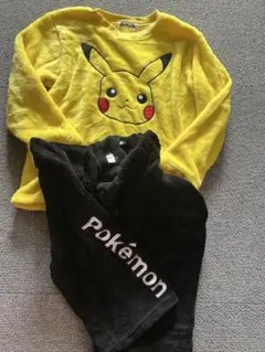 ピカチュウ フリースパジャマセット 100cm