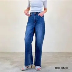 【お値下げ歓迎】 RED CARD Manoa ワイドストレートデニム