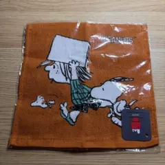 新品未開封　スヌーピーライン　ハンカチタオル