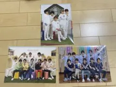 嵐のワクワク学校クリアファイル3点セット　保健体育　部活　Sexy Zone