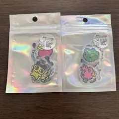 【たまごっち オーロラホログラムフレークシール2点】大人気平成レトロキャラクター
