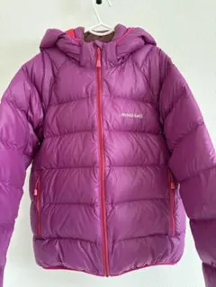 mont-bell キッズダウンコート パープル 150