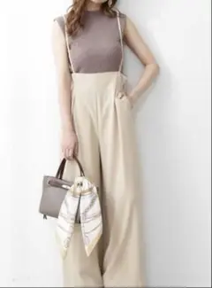 [美品]PROPORTION BODY DRESSINGハイウエストワイドパンツ
