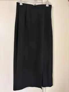 GU ブラック タイトスカート スリット入り