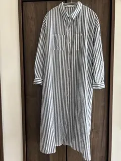 koe ストライプ シャツワンピース 長袖