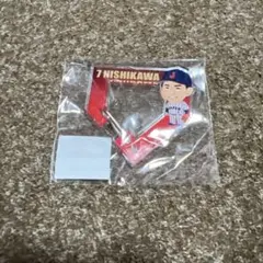 侍ジャパン　ガチャ　レア カラビナ 西川史礁　千葉ロッテマリーンズ