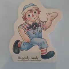 Raggedy Andy ダイカットメモ キャラクターグッズ