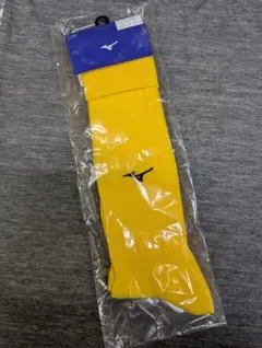 Mizuno イエロー サッカーソックス 21-23cm