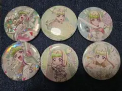 キミとアイドルプリキュア♪ キュアズキューン缶バッジ6個セット