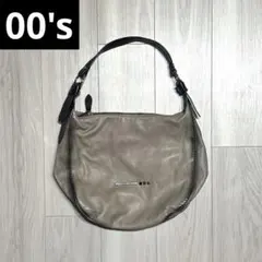 00s Vivienne city leather hand bag y2k