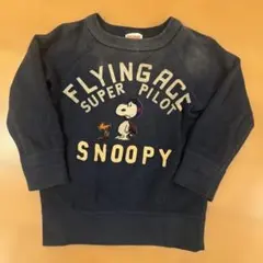 値下げdenim dungareeスヌーピー トレーナー 100㎝