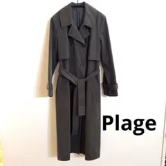 Plage ダークグレー トレンチコートのサムネイル