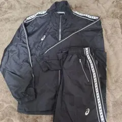アシックス ウインドブレーカー 上下セット