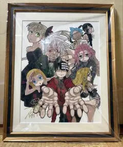ソウルイーター　直筆サイン入り複製原画 ソウルイーター展 複製原画 サイン入り - メルカリ