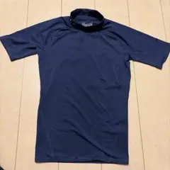 UNDER ARMOUR 野球 アンダーシャツ 半袖 ネイビー MD