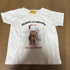 おさるのジョージ Tシャツ ホワイト