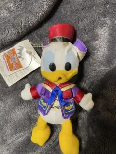 ドナルド デイジー ぬいぐるみバッジ  ハロウィン 2012年 タグ付き