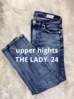 upper hights THE LADY テーパードデニム　24