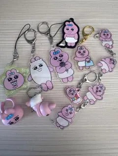 おぱんちゅうさぎ　アクリルキーホルダーセット