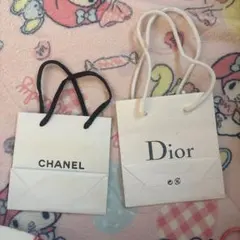 CHANEL & Dior ショップ袋セット