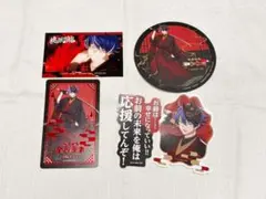 【桃源暗鬼】アニメイトカフェ　一ノ瀬四季　箔押しカードほか4点セット