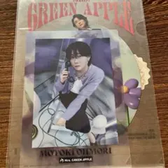 Mrs. GREEN APPLE 一番くじ F賞 クリアファイル ステッカー大森