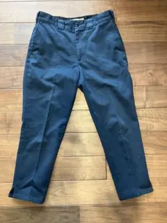 90s USA製DOCKERSツータックパンツ ネイビー アメリカ製 - メルカリ