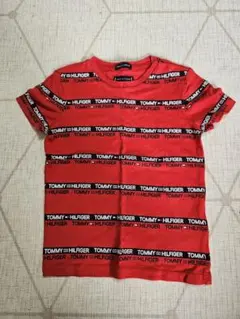 TOMMY HILFIGER 赤 Tシャツ 92