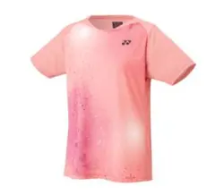 【美品】YONEX シャツ ピンク テニスウェアコーラル