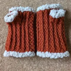 手編み 手袋