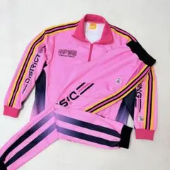 CRU クルー ナイロン セットアップ 上下 ジャージ シャカシャカ ピンク