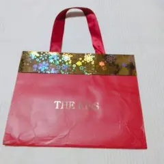 THE KISS ザ・キス クリスマス限定 ショッパー 紙袋 赤